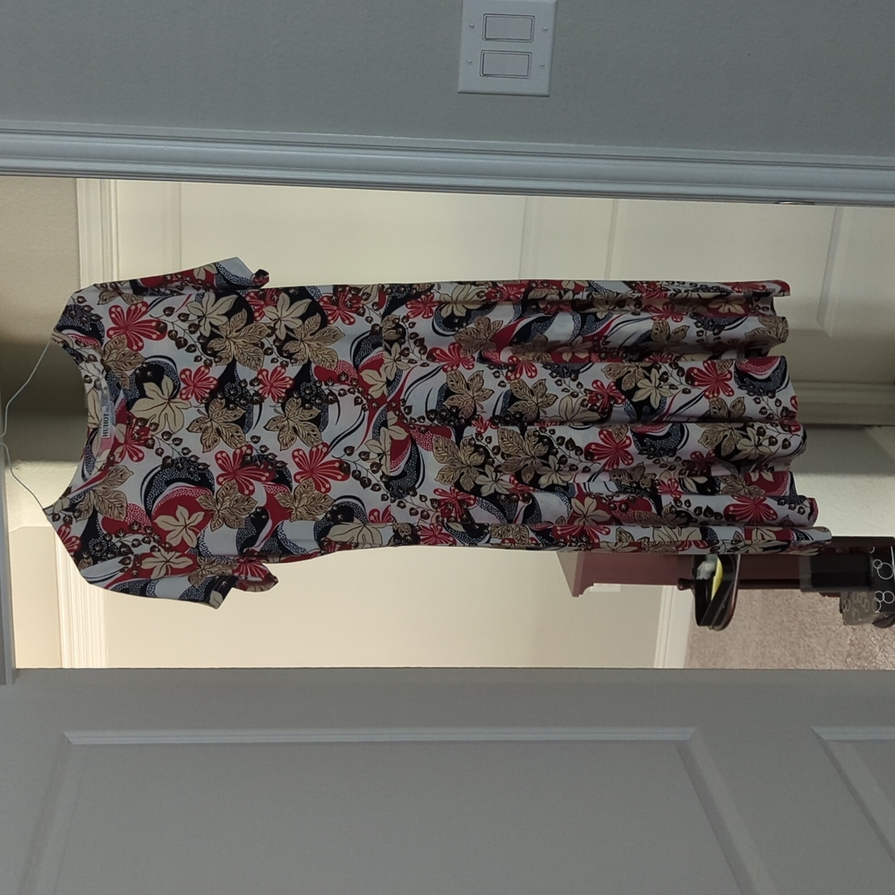 Floral print dress